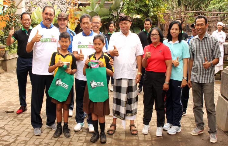 DLHK DAN DISDIKPORA BADUNG BERKOLABORASI KURANGI SAMPAH PLASTIK