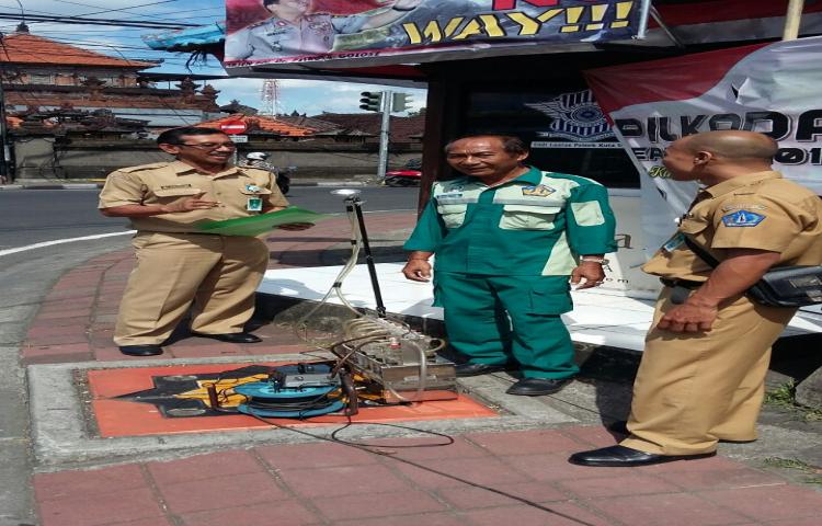 DLHK KABUPATEN BADUNG MELAKSANAKAN KEGIATAN PEMANTAUAN DAN PENELITIAN KUALITAS UDARA DENGAN 16 LOKASI TITIK PANTAU DI KECAMATAN  KABUPATEN BADUNG