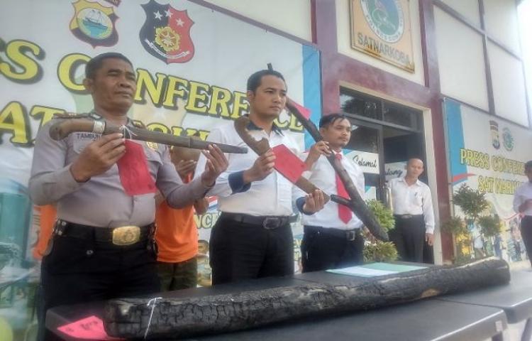 Dua Pelaku Pembakaran Hutan di Gowa Ditetapkan Tersangka