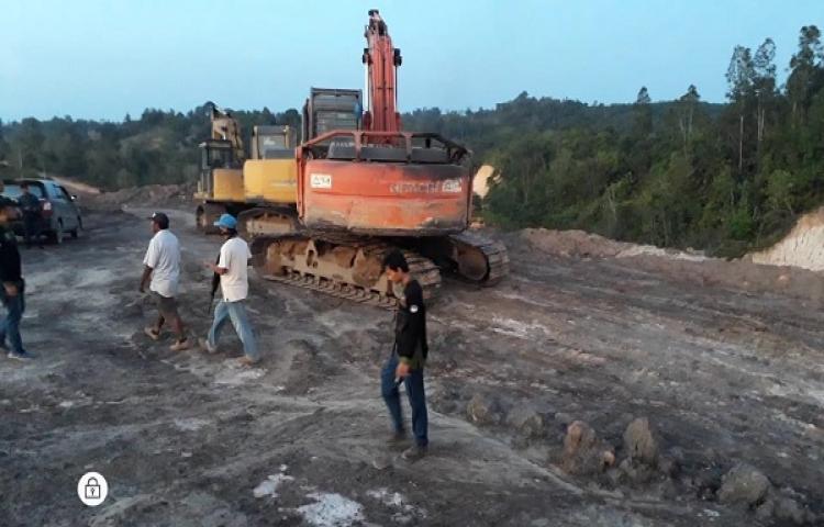 Dua Pemodal Terbukti Menambang Ilegal