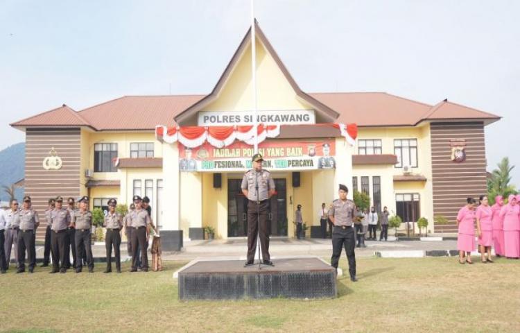 Kapolres Singkawang Ingin Adanya Sinergi Semua Pihak Tangani Karhutla