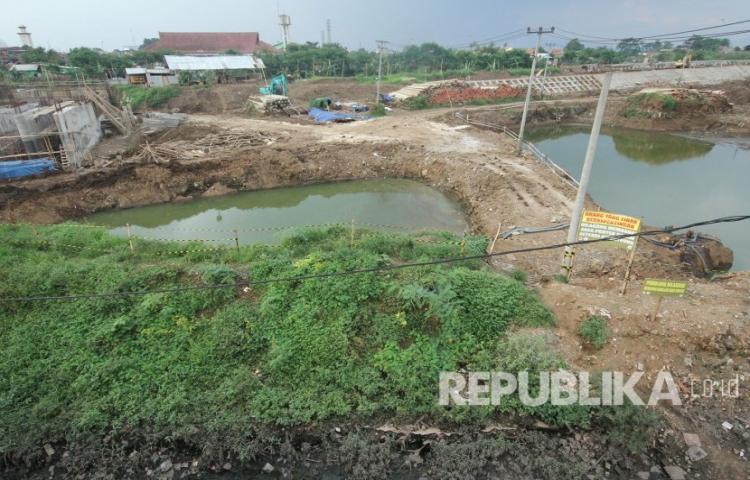 Kolam Retensi Tahap I Bandung Selesai Desember