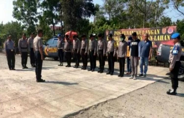 Lahan Terbakar dan Kabut Asap dan Lahan Terus Terjadi, Petugas Ini Bekerja Tak Kenal Hari Libur