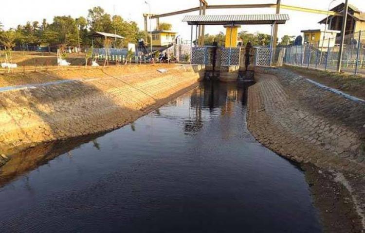 Pencemaran Sungai Cilamaya Diduga dari Pabrik di Subang