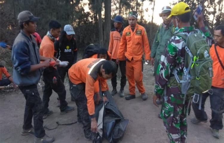 Seluruh Pengunjung TN Gunung Rinjani Berhasil Dievakuasi