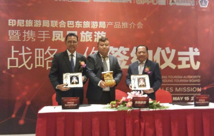 Badung Tourism Authority & Badung Tourism Board melakukan promosi di negeri Tirai Bambu