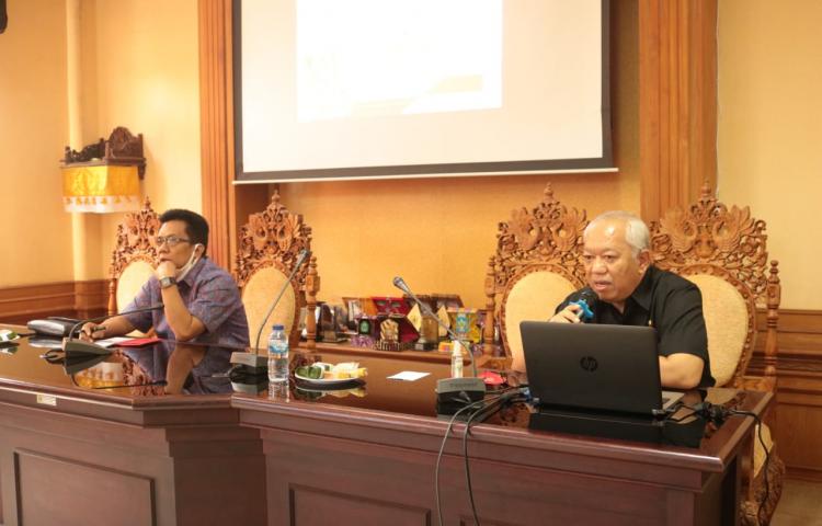 Kepala Dinas Pariwisata Kabupaten Badung menerima Kunjungan Kerja Komisi II DPRD Provinsi Bali