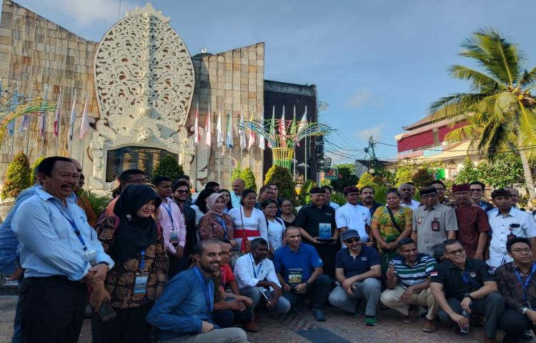 Kunjungan Rombongan TTX on Chemical Energy Response di Ground Zero Monument