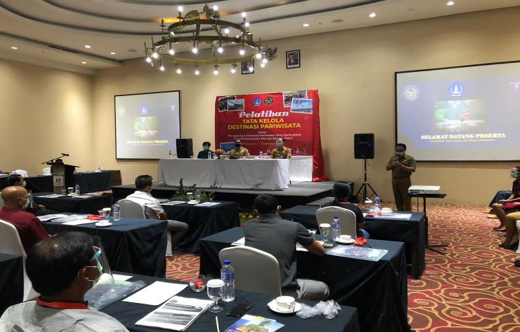 PELATIHAN TATA KELOLA DESTINASI PARIWISATA  DI KABUPATEN BADUNG TAHUN 2020