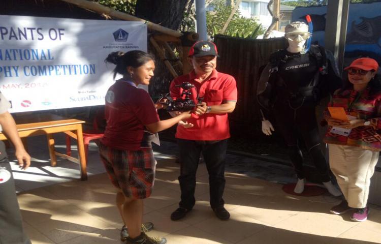 Pembukaan Underwater Photography Competition, rangkaian dari Festival Budaya Bahari Badung 2018