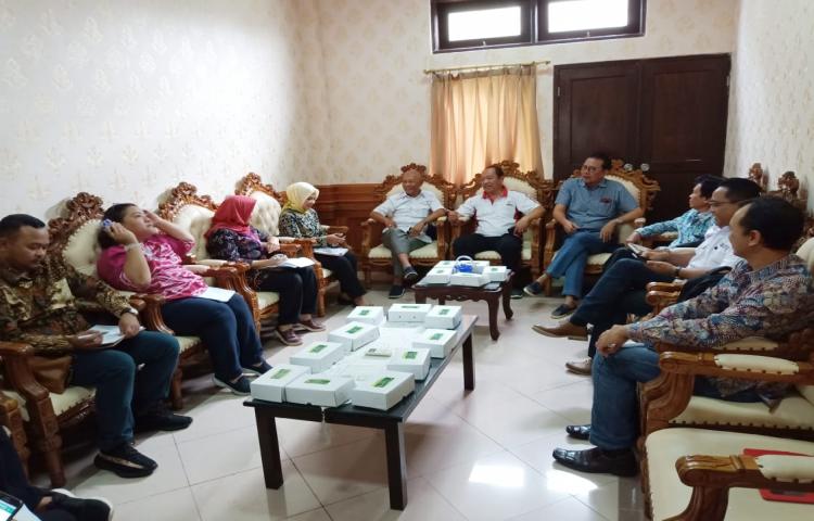 Rapat koordinasi Kementrian Pariwisata, Dinas Pariwisata dan BPPD Badung