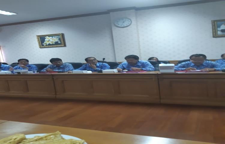 Verifikasi Program dan Pagu Indikatif RKPD tahun 2019