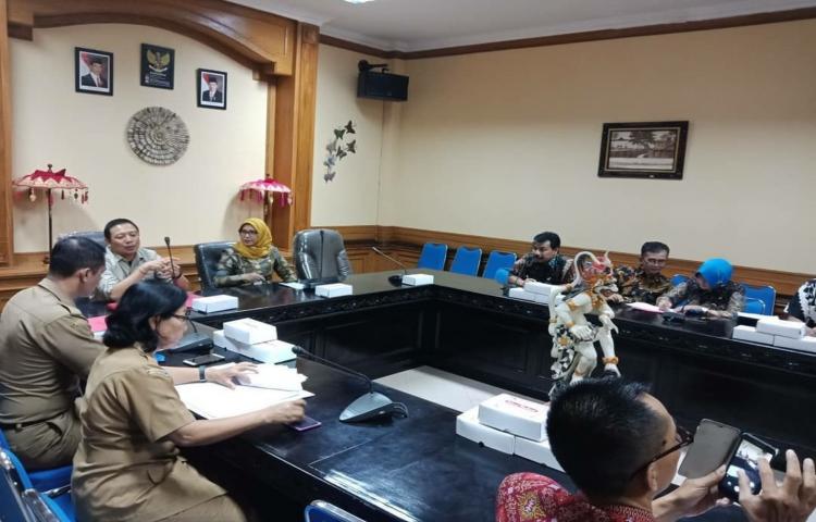 Kunjungan Kerja Dinas Tenaga Kerja dan Transmigrasi Provinsi Jawa Tengah