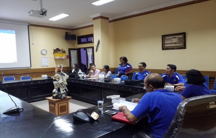 Rapat Pembahasan Kerjasama IKM Kabupaten Badung dengan Kabupaten Sukoharjo