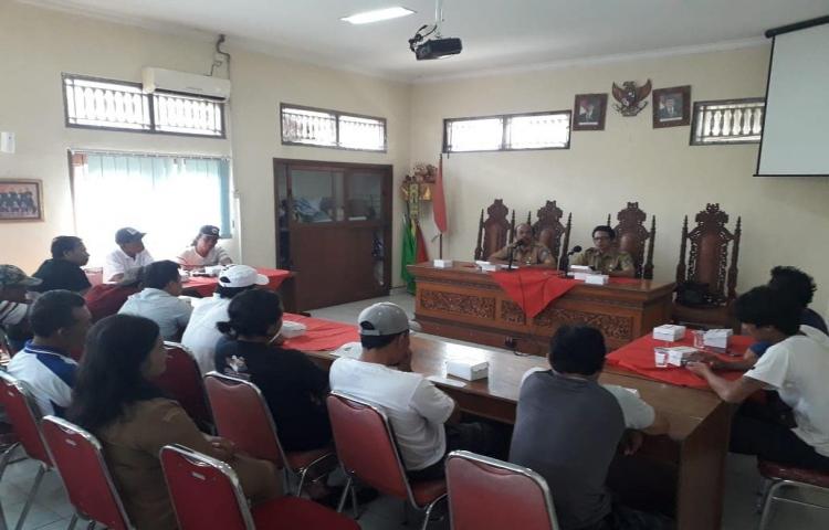 Senin (20/08) telah Berlangsung penutupan pelatihan ukir kayu di Munggu