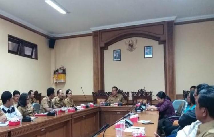 DPKP Konsolidasi Pokja Teknis Program SISTER (Sistem Penataan Sungai Terpadu) Tukad Yeh Poh