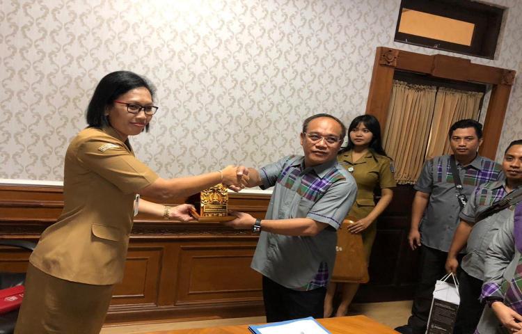 Kunjungan Kepala Dinas Pekerjaan Umum dan Penataan Ruang, Kota Samarinda ke Dinas Pekerjaan Umum dan Penataan Ruang Kabupaten Badung