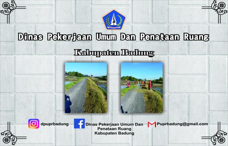 Sedang Berlangsung perabasan bahu jalan br juwet--dam latu kecamatan abiansemal
