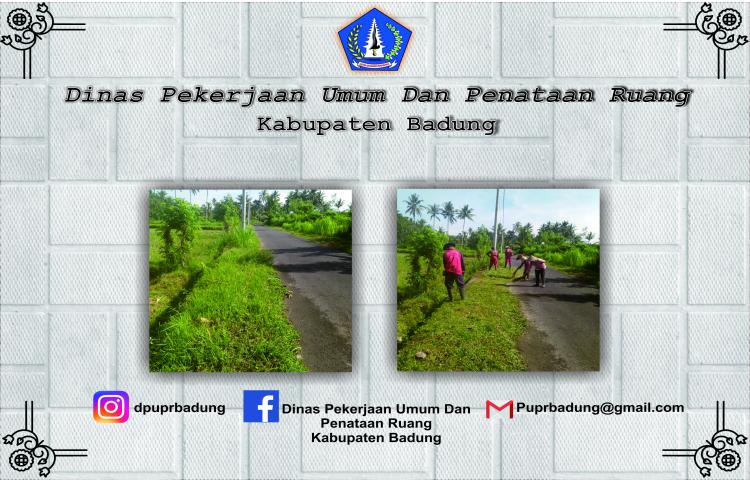 perabasan bahu jalan sp 3 pegongan -- jempeng kecamatan abiansemal