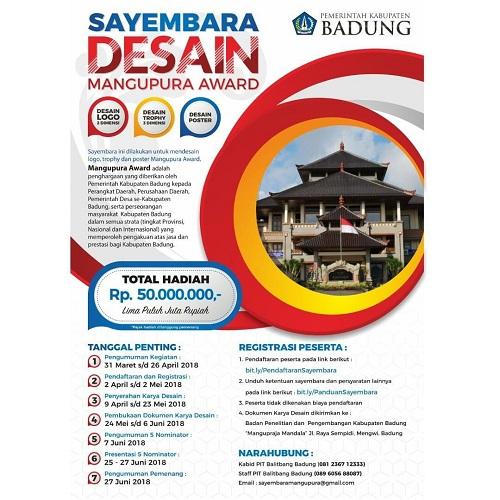Badung Gelar Sayembara Desain Mangupura Award, Berhadiah Total Rp 50 Juta  
