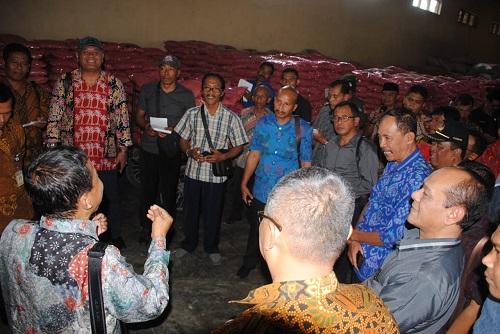 Belajar Produsen dan Penangkar Benih Padi Varietas Unggul Bersertifikat Bupati Giri Prasta dan Rombongan PIP Kunjungi Kabupaten Boyolali