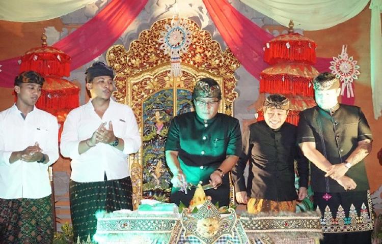 Bupati Badung Hadiri HUT ST. Tri Eka Dharma Santhi ke-36