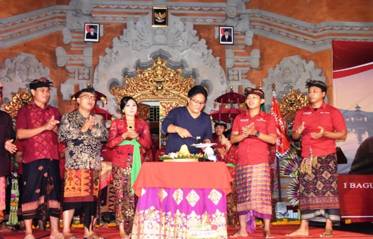 Bupati Badung Hadiri HUT ST. Taman Remaja Ke-41 Br. Telange Desa Darmasaba "Wujudkan Generasi Muda Pancasila, Generasi Muda Berbudaya"