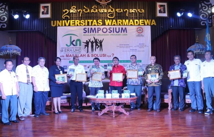 Bupati Giri Prasta Kupas Kelebihan Manfaat Program Jaminan Kesehatan Krama Badung Sehat  Saat Jadi Pembicara Pada Simposium JKN di era Universal health coverage (UHC)