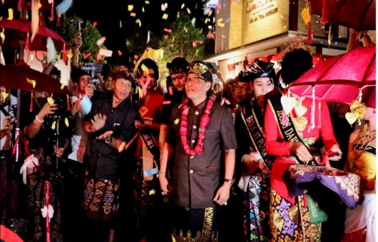 Bupati Resmikan Monumen Pahlawan I Katjong Seleman dan Kantor Administrasi Br. Bersih