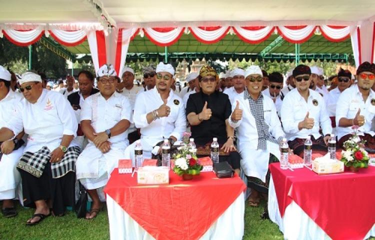 Bupati Badung Hadiri HUT Laskar Bali di Taman Pujaan Bangsa Margarana, Dari Badung Membangun Bali