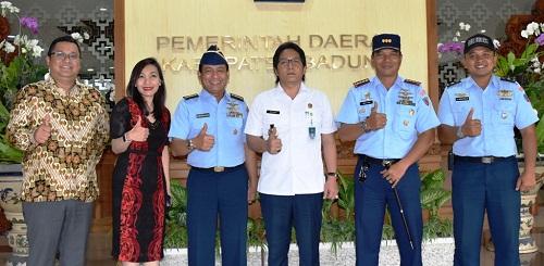 Bupati Badung Terima Tim Indonesian Air Show