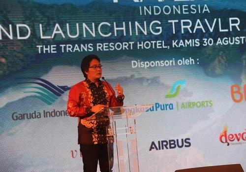 Bupati Giri Prasta Hadiri Grand Lounching TRAVLR Indonesia,  Siap Bekerjasama Lakukan Promosi Pariwisata Bersama Potensial Seluruh Indonesia