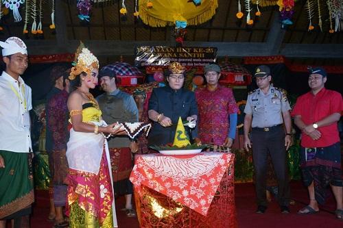 Bupati Giri Prasta Hadiri HUT ke-25 ST Wana Santhi Semanik