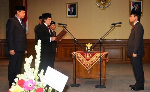Bupati Giri Prasta Lantik Sekda Badung Terpilih