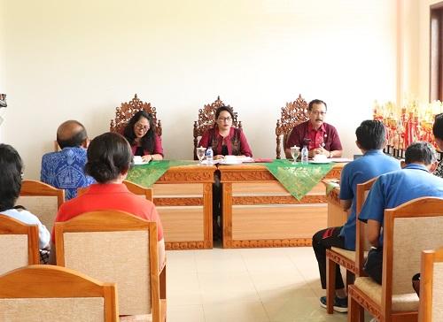 Dekranasda, Perinnaker dan Perajin Badung Gelar Rapat Koordinasi
