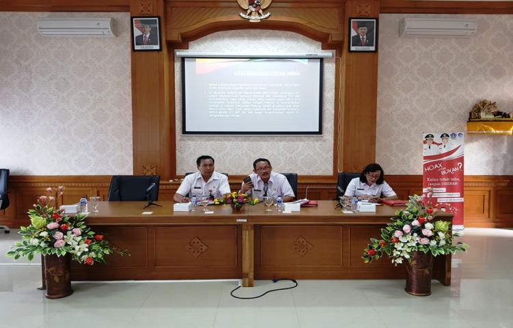 Diskominfo Badung Gelar Rakor Literasi Media Teknologi Informasi