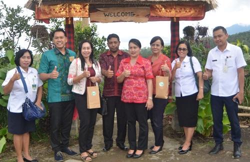 Dukung Pengembangan Produk Unggulan Desa, Dekranasda Badung Bina IKM di Belok Sidan dan Pelaga