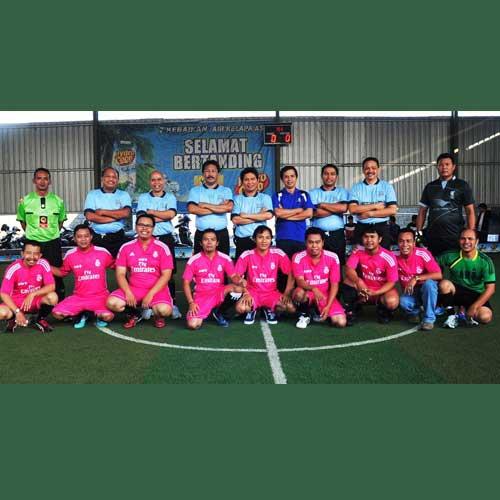 Gabungan Disparda-Disbud-Disdikpora Juara Baru Turnament Futsal Antar Instansi