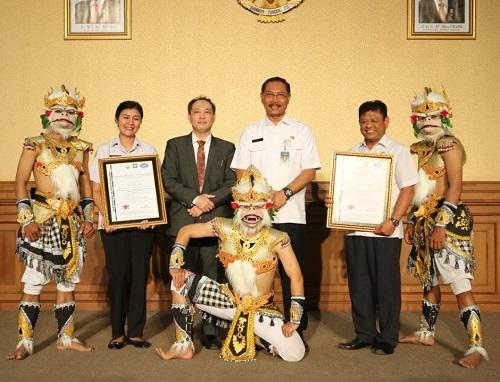 Kado Hut Mangupura ke-9 Pertama di Indonesia, DLHK Badung Raih 2 Sertifikasi ISO Sekaligus