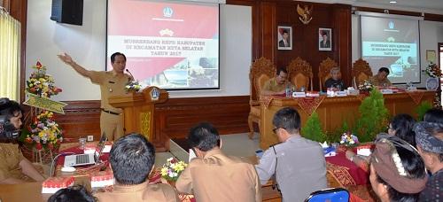 Musrenbang Kecamatan Kuta Selatan Wabup Suiasa : Badung Selatan akan dibangun Rumah Sakit 