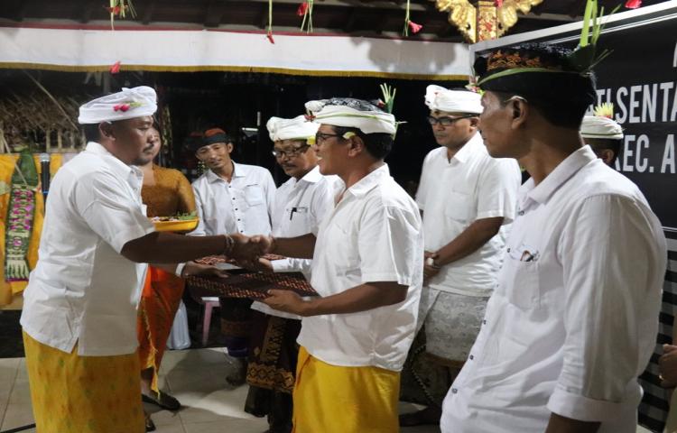 Pelantikan Pengurus Prati Sentana Sira Arya Kanuruhan Kec. Abiansemal-Petang