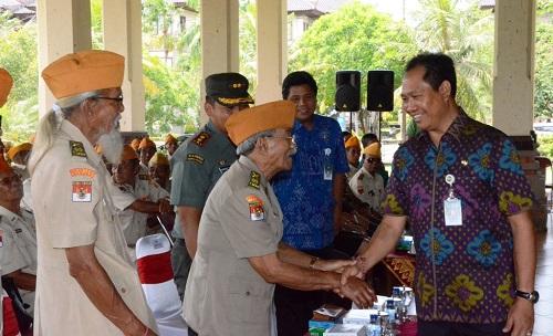 Pelantikan Ketua Antar Waktu DPC LVRI Badung