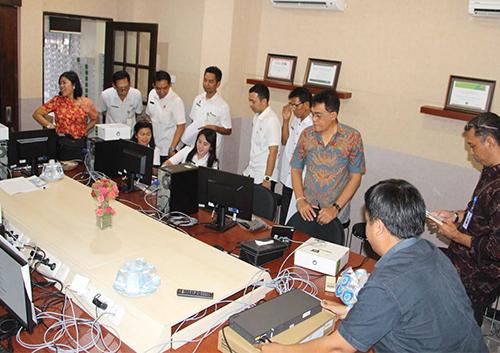 Pemasangan Absensi Sidik Jari dan Wajah di Seluruh Perangkat Daerah Kabupaten Badung