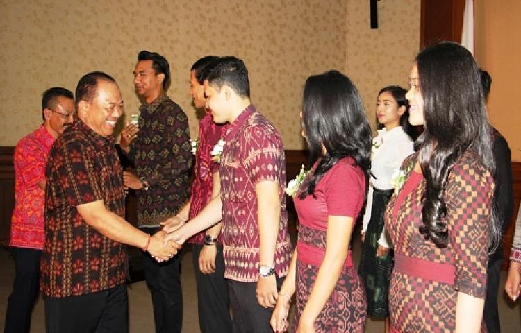 Pengukuhan Pengurus Semeton Jegeg Bagus Kabupaten Badung Tahun 2018-2020