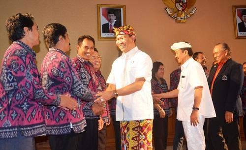 Pengurus DPD LPM Badung Masa Bakti 2017-2022 Dilantik