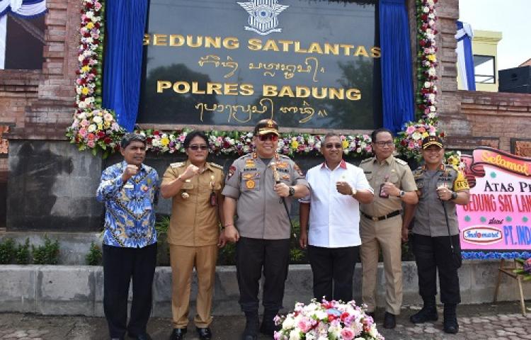 Peresmian Gedung Satlantas Polres Badung Parama Radha Gantari