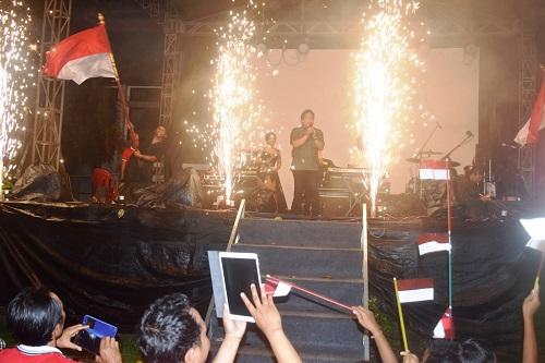 Peringatan HUT ke 8 Kota Mangupura di Kecamatan Mengwi