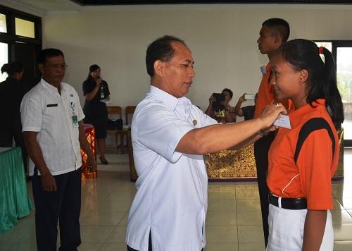 Siswa SMA/SMK se-Kabupaten Badung Ikuti Pelatihan Kader Pemuda Pelopor  