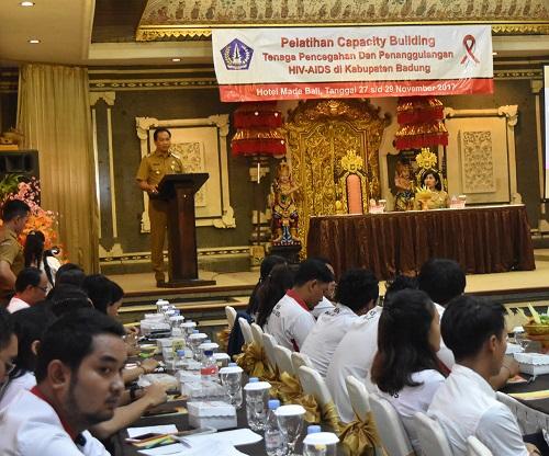 Suiasa Buka Pelatihan Capacity Building bagi Petugas Pencegahan dan Penanggulangan HIV-AIDS