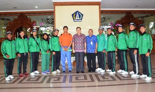 Tim Kriket Badung Ikuti Pra-PON di Bogor Yudha Saka : Tunjukkan Prestasi, Beri Yang Terbaik Bagi Badung.